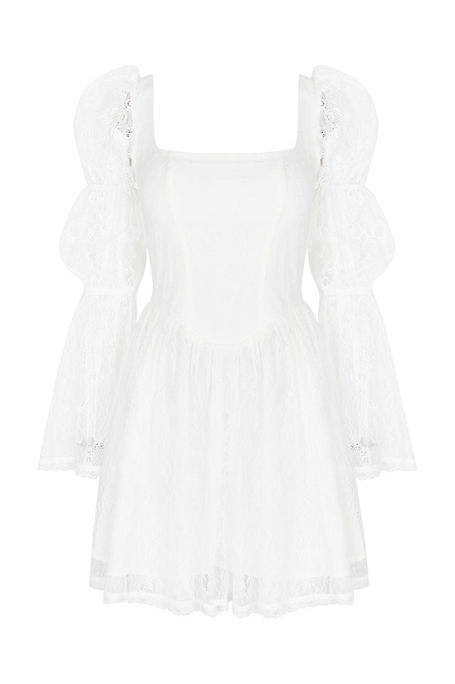 Bloom Riot Dantelli Mini Elbise