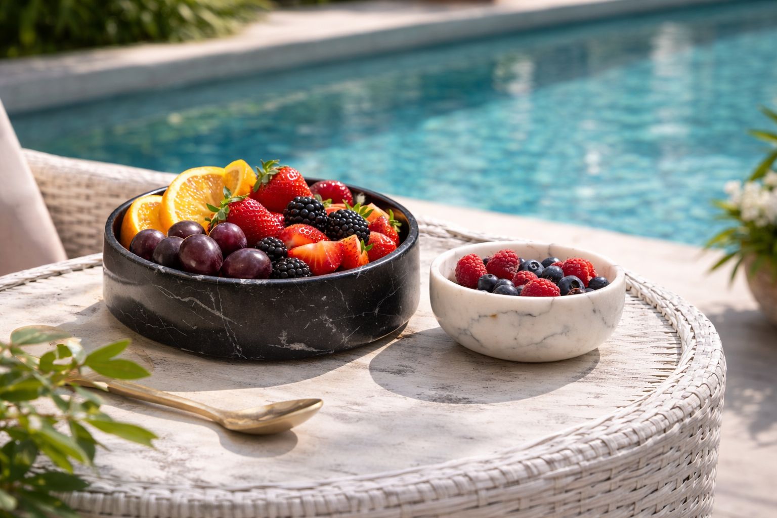 Noir Blanc Serving Bowl Set