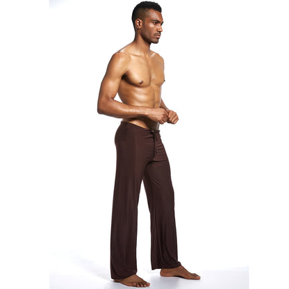 Bol bağcıklı pantolon rahat ev  yoga  rahat geniş paça pijama