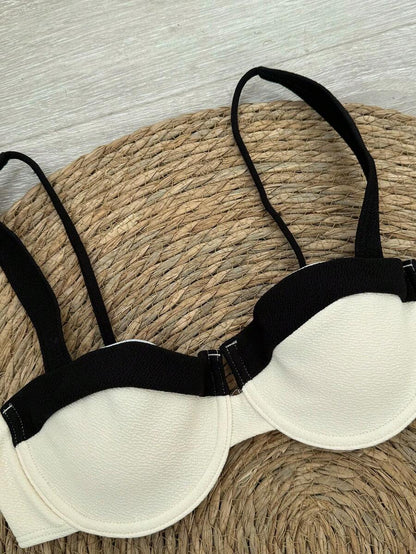 Midnight Mirage Renk Bloklu Bikini