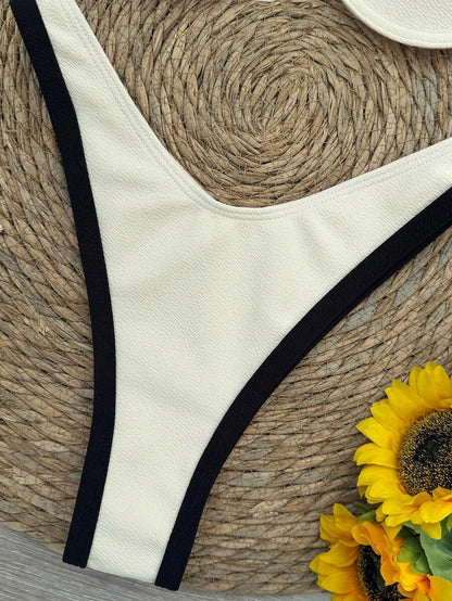 Midnight Mirage Renk Bloklu Bikini