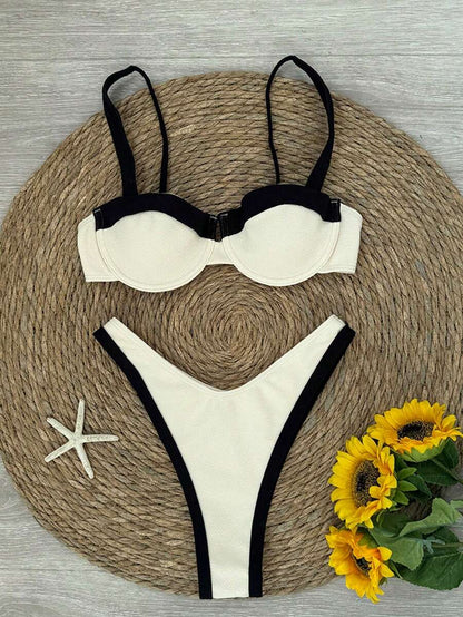 Midnight Mirage Renk Bloklu Bikini