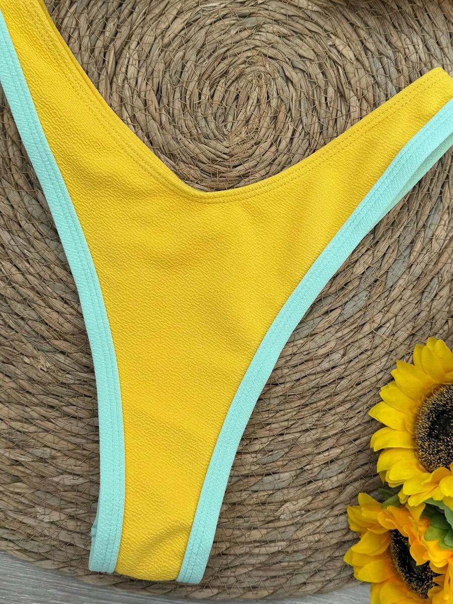 Midnight Mirage Renk Bloklu Bikini