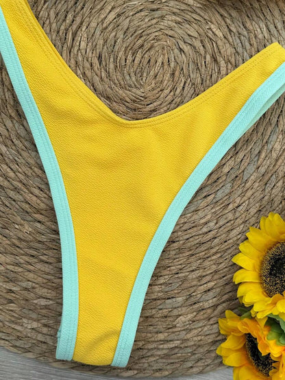 Midnight Mirage Renk Bloklu Bikini