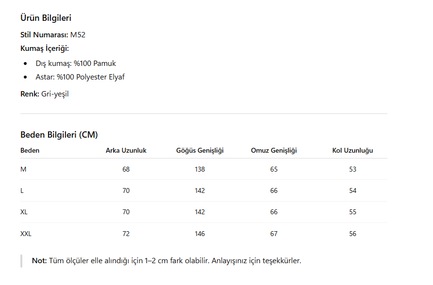 LUZZ Renk Bloklu Dik Yaka Büyük Cepli Pamuklu Mont