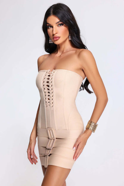 Velvet Relic Mini Bandaj Elbise
