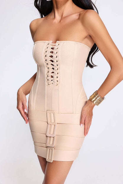 Velvet Relic Mini Bandaj Elbise