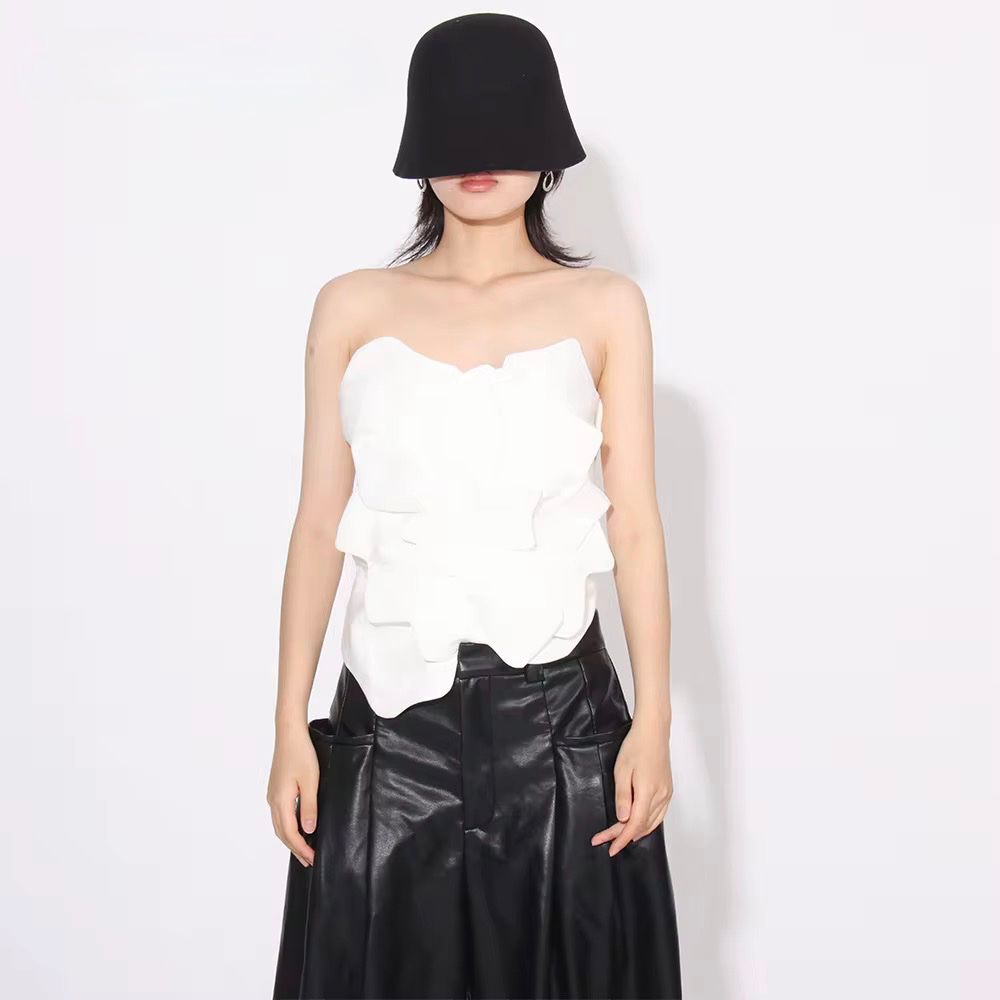 Romantic Rosette Crop Top