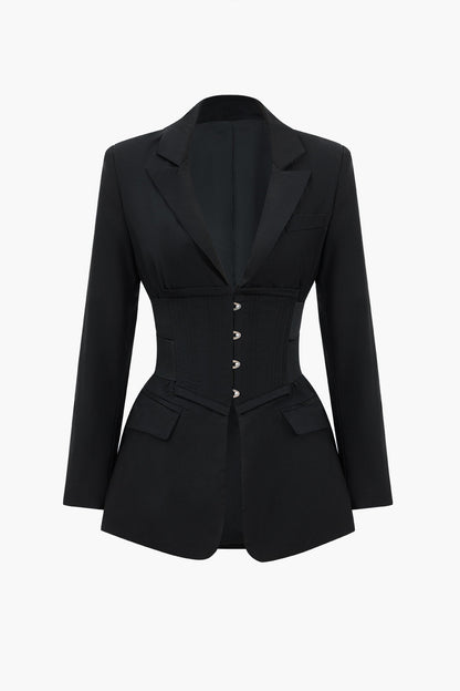 Yolana Korse Detaylı Blazer