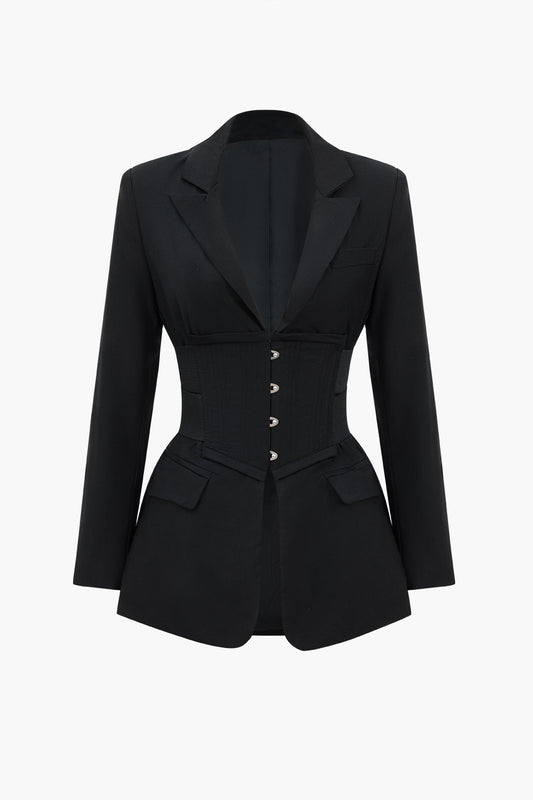 Yolana Korse Detaylı Blazer