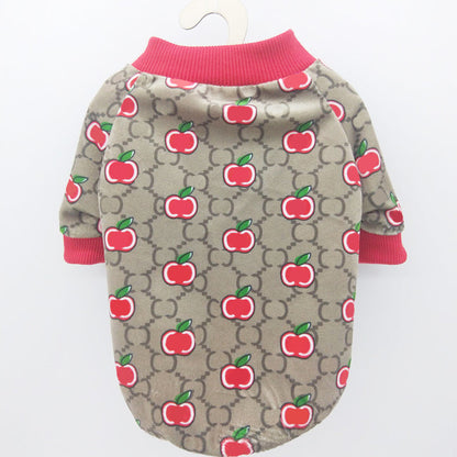 GG Apple Print Drip Jacket