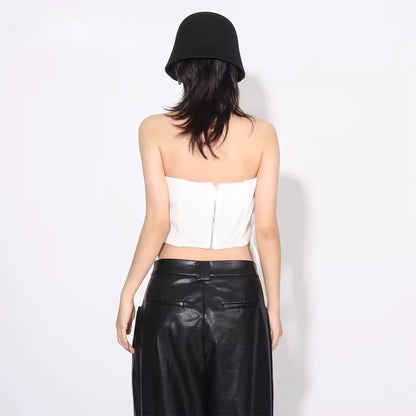 Romantic Rosette Crop Top