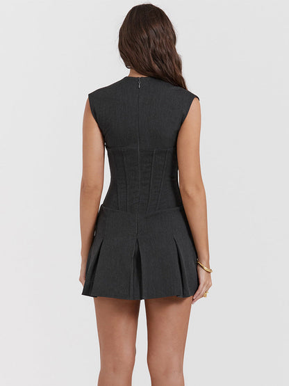 Mirage Xanti Korse Detaylı Mini Elbise