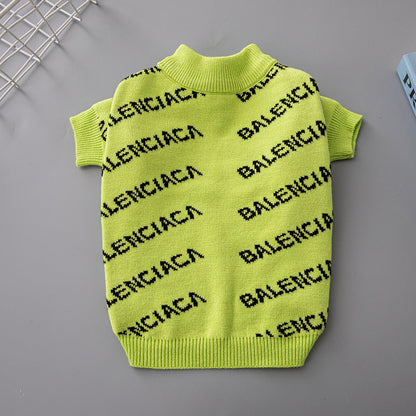 PAWLENCIAGA NEON SWEATER