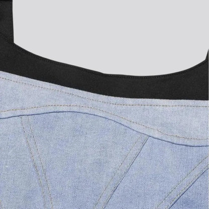 Melinda Asimetrik Sırt Dekolteli Mini Elbise