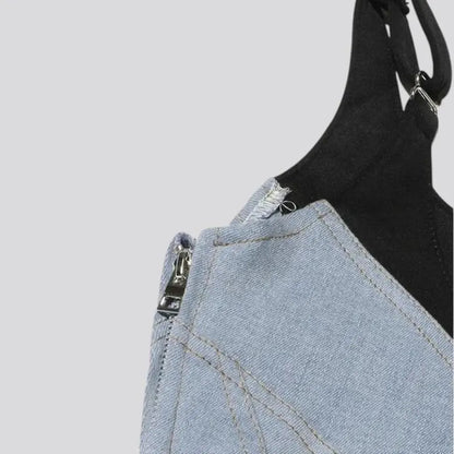 Melinda Asimetrik Sırt Dekolteli Mini Elbise