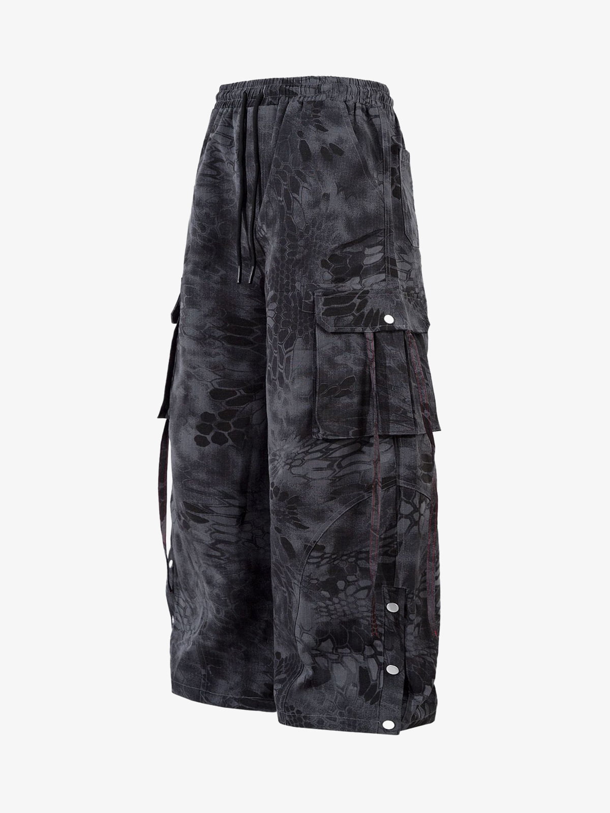 Bjørn Yılan Derisi Desenli Kargo Pantolon