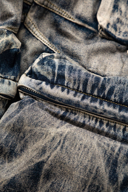 Chrome Fade Multi Pocket Kargo Pantolon