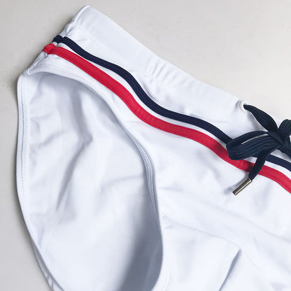 Chez Boys dar erkek slip mayo