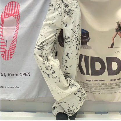 LEOPAR BASKI STREETWEAR KADIN PANTOLON