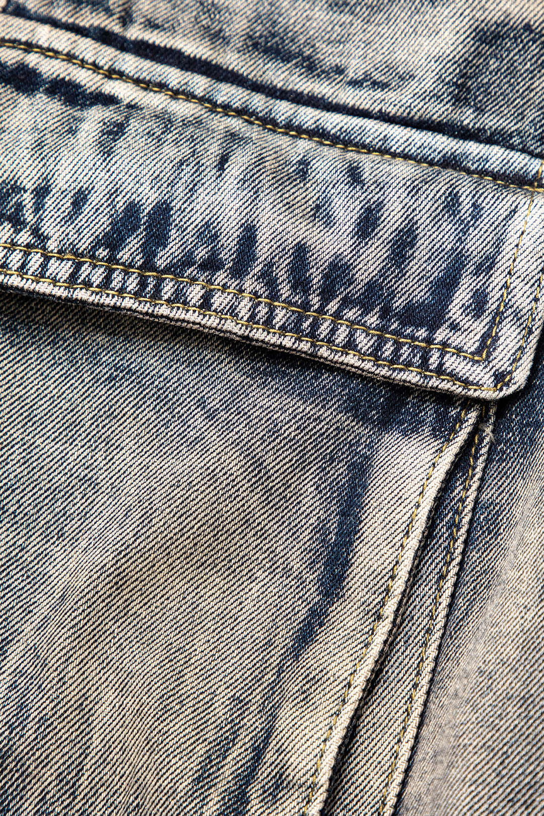 Ombre Çok Cepli Geniş Paça Kargo Pantolon