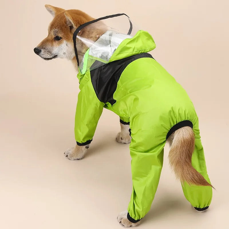 Dog Face Super Cute Doggo Rain Coat