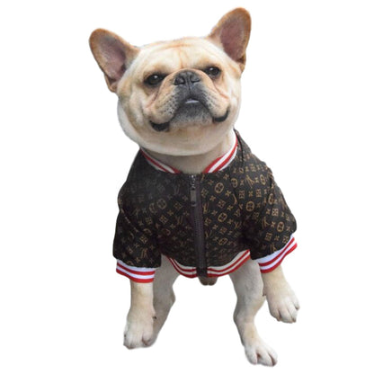 LV Zip Up Bomber Doggo Jacket