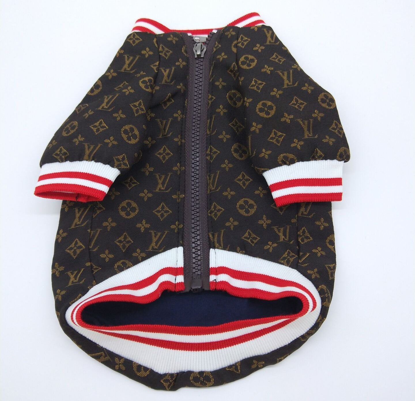 LV Zip Up Bomber Doggo Jacket