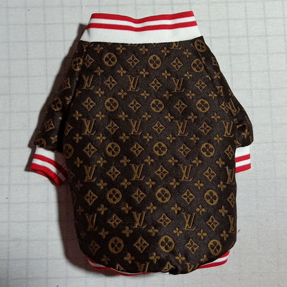 LV Zip Up Bomber Doggo Jacket