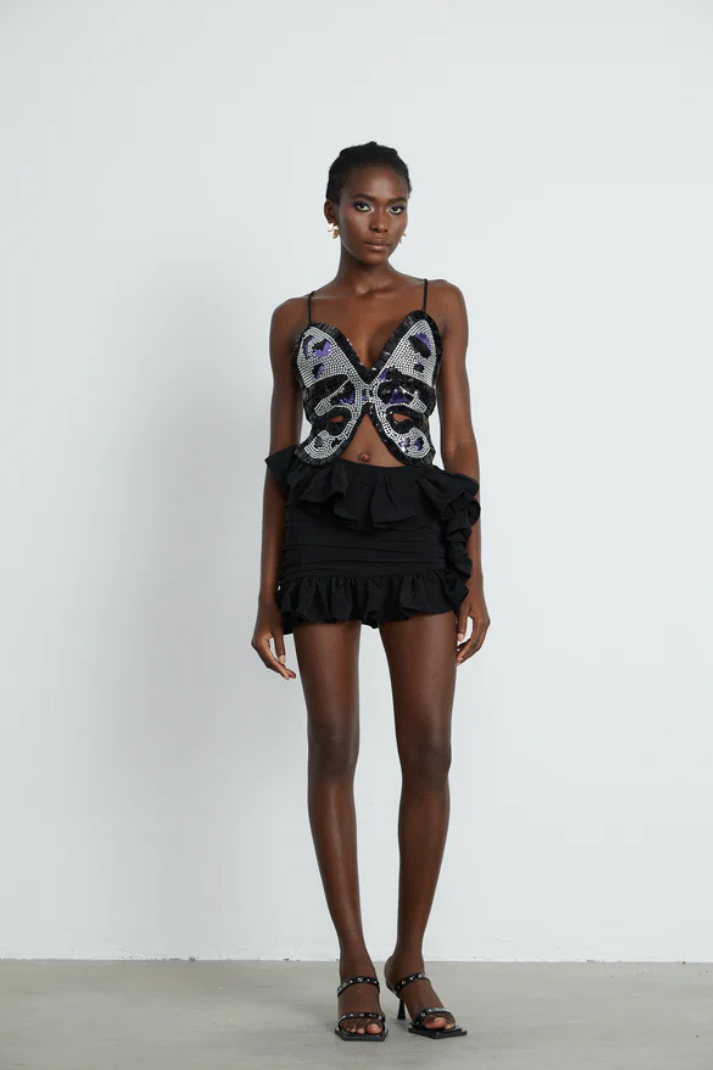 B Wings Crop Top