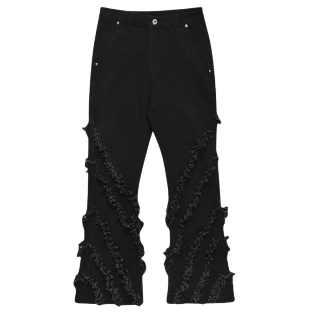 FRINGED FINESSE PANTOLON