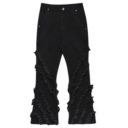 FRINGED FINESSE PANTOLON