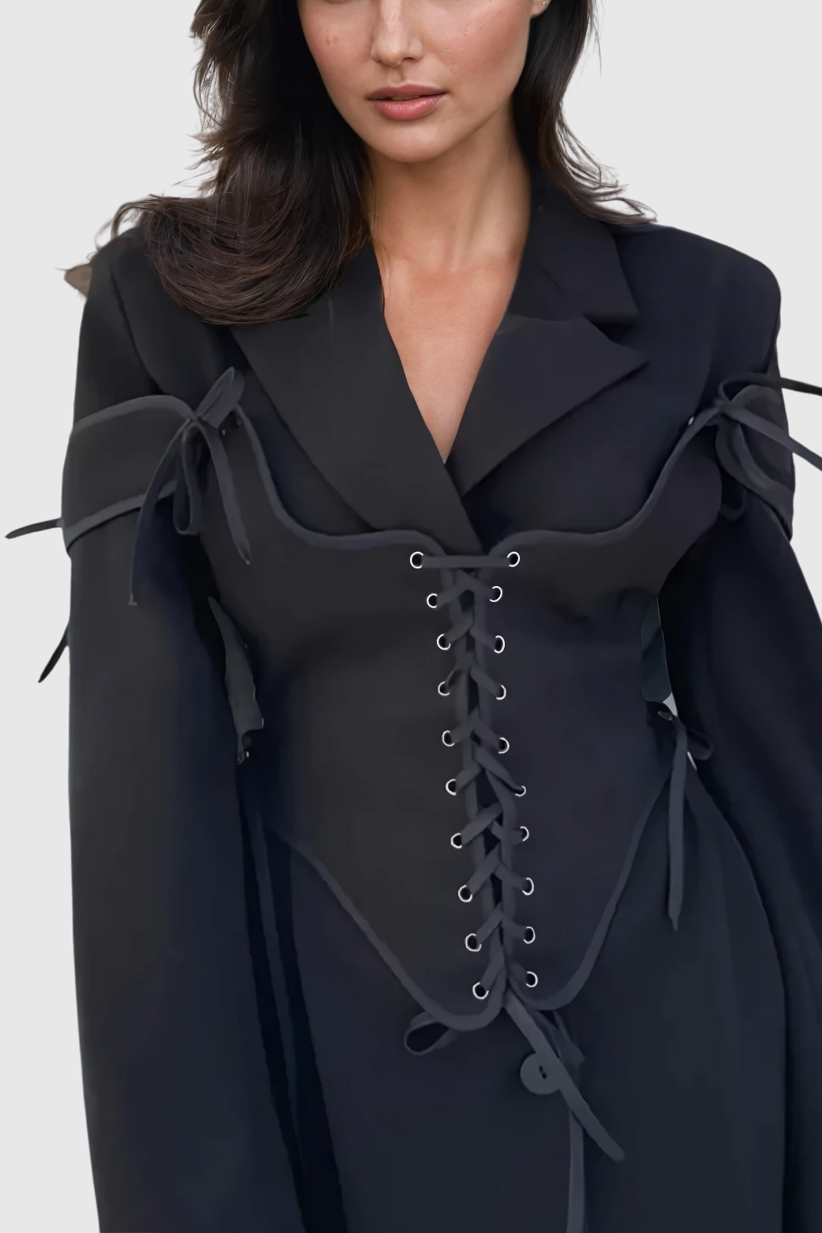 Opal Touch Blazer Korseli Ceket Elbise