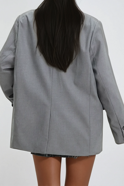 Alysha Grafiti Yakalı Blazer