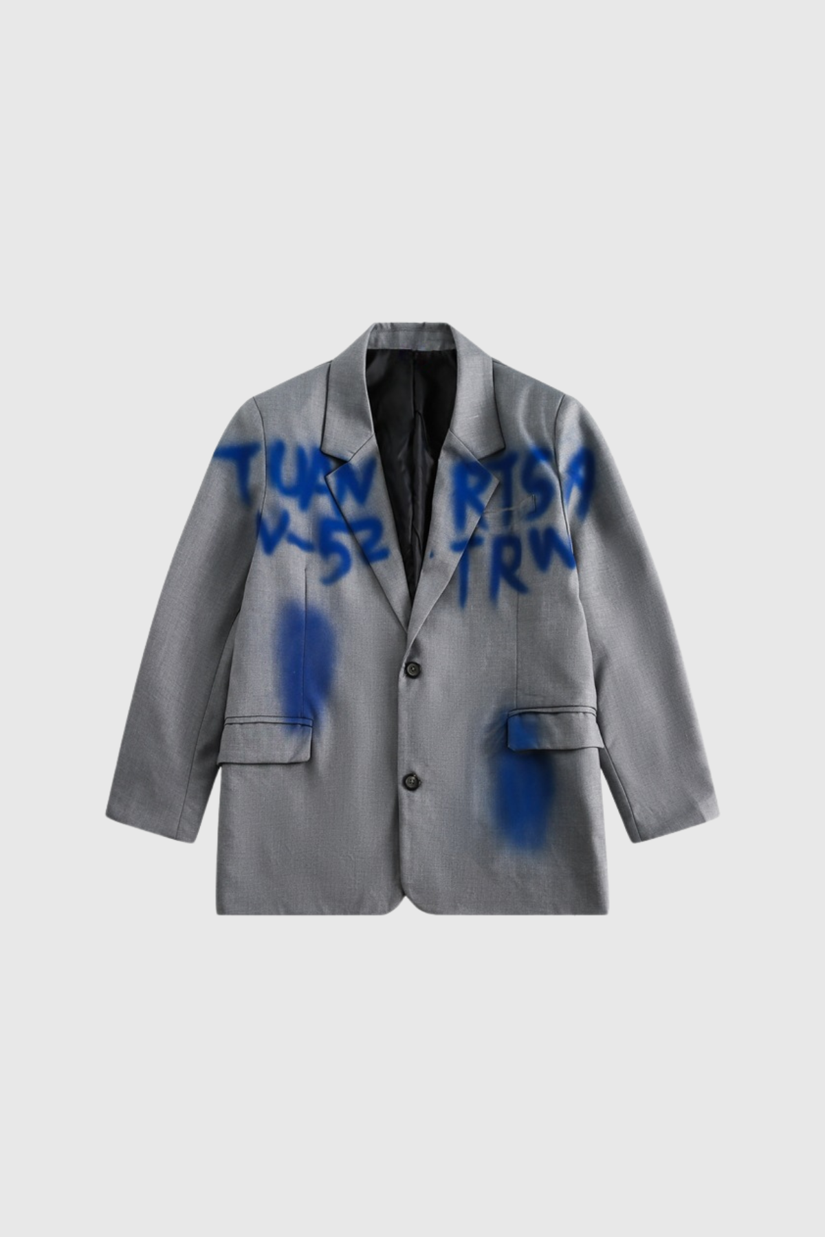 Alysha Grafiti Yakalı Blazer