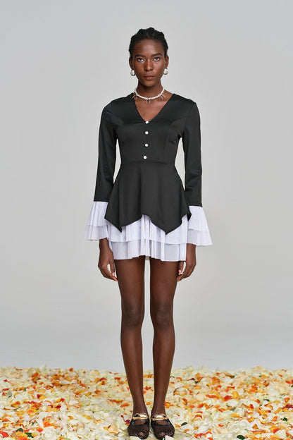 Inked Dynasty Mini Elbise