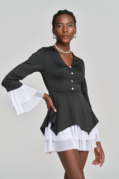 Inked Dynasty Mini Elbise