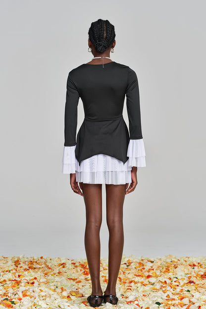 Inked Dynasty Mini Elbise