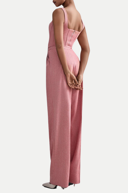 Blush Embrace Yaka Straplez Üç Parça Takım