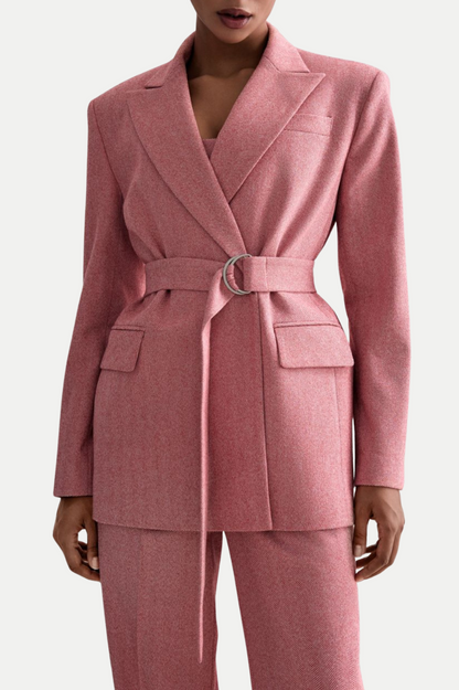 Blush Embrace Yaka Straplez Üç Parça Takım