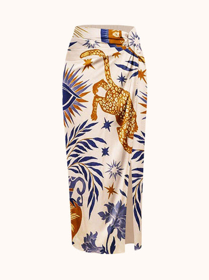 Augusta Baskılı Üç Parça Bikini