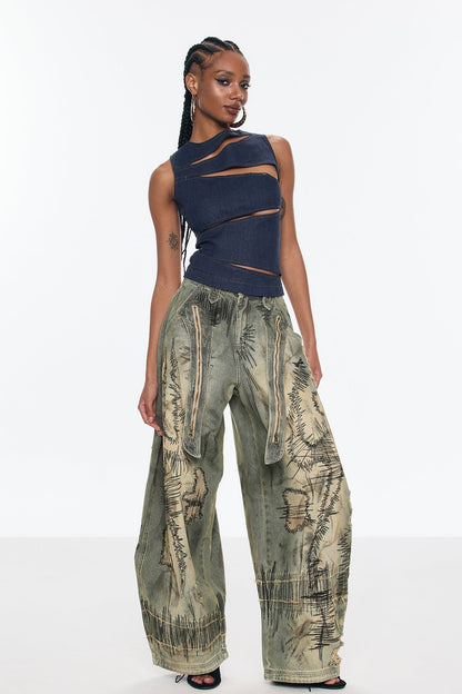 Benedicto Cutout Kolsuz Kot Üst