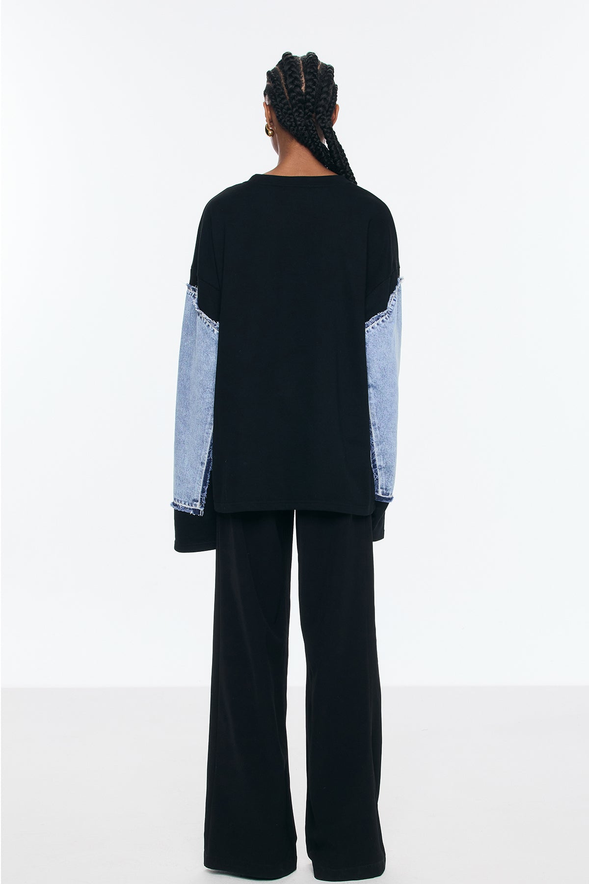 Benitez Deconstruct Denim Üst