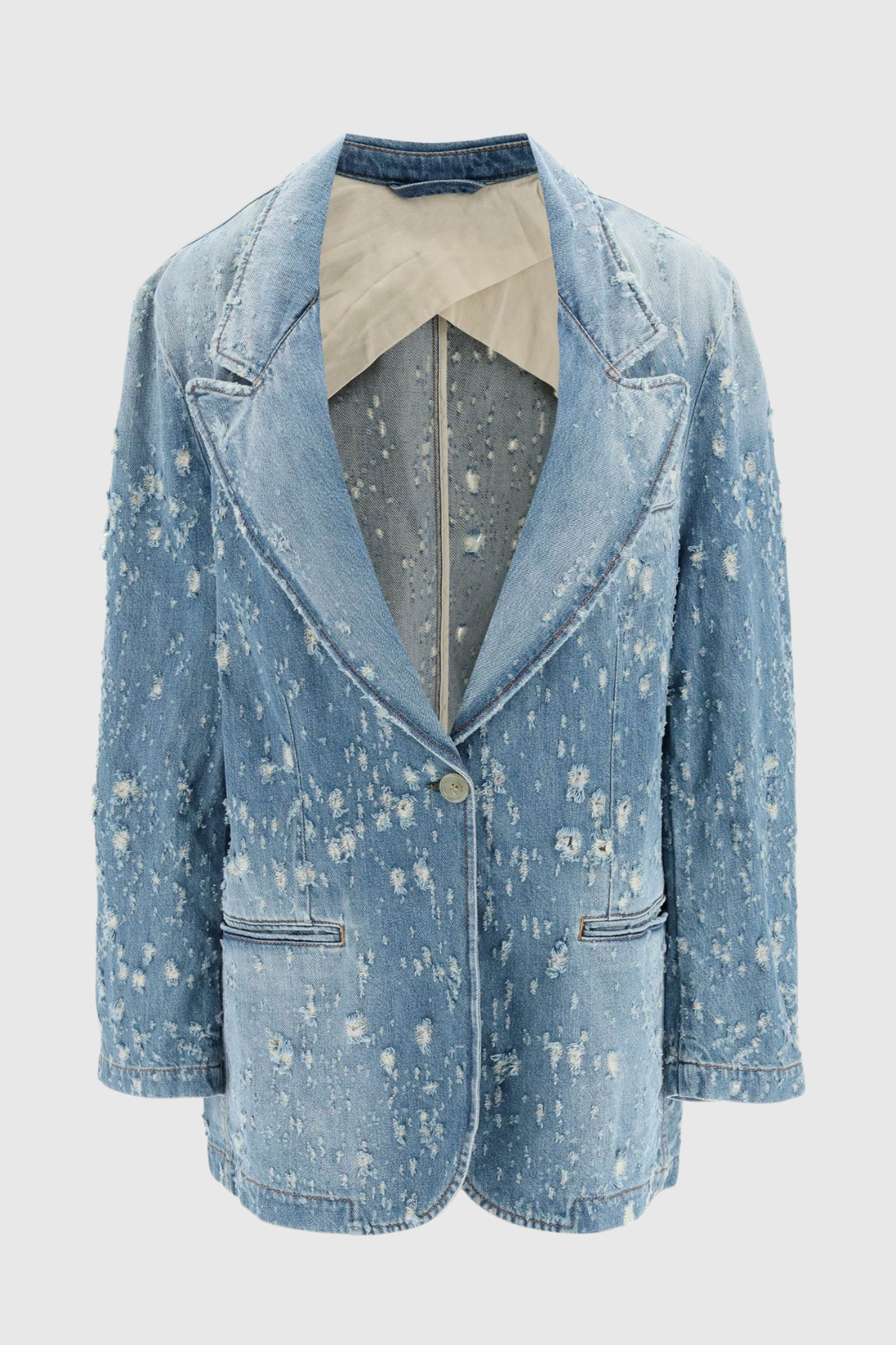 Nebraska Sky  Denim Ceket-Pantolon