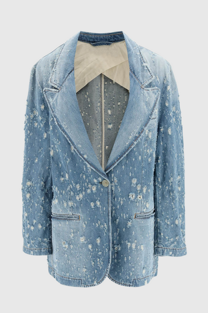 Nebraska Sky  Denim Ceket-Pantolon
