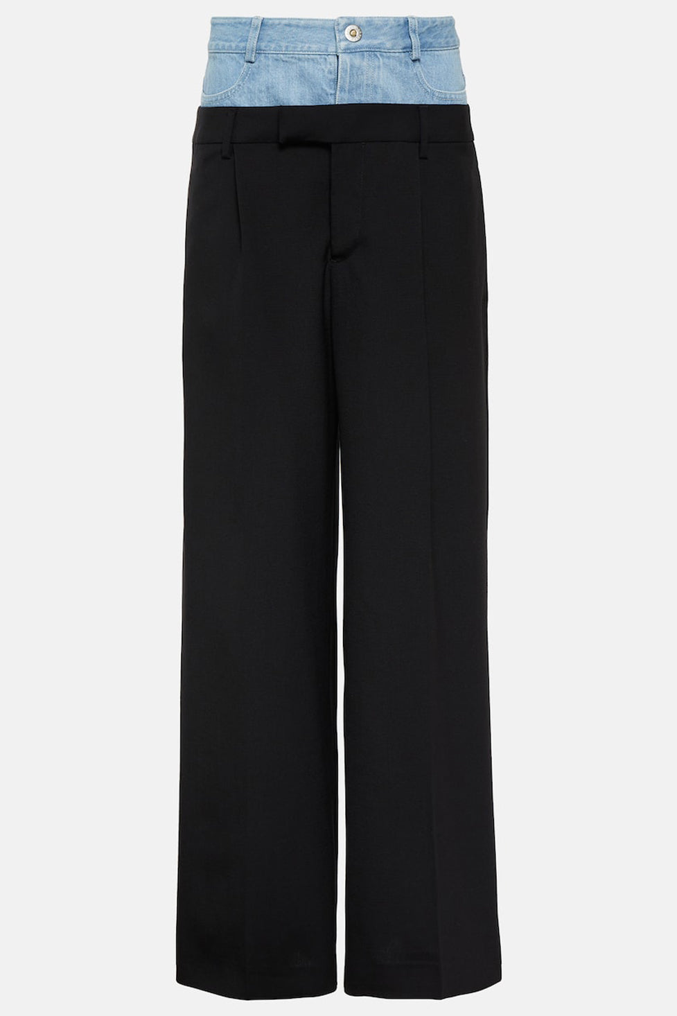 Lily Patchwork Denim Pantolon
