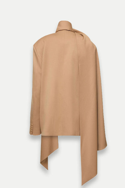 Claire Kesik Detaylı Blazer Takım (Kahverengi)