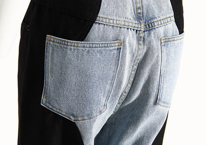 Navy Geniş Paça Pantolon