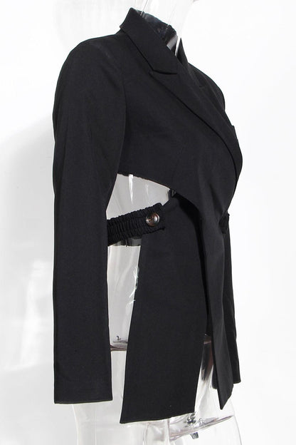 Criss-Cross  Sırt Dekolteli Blazer