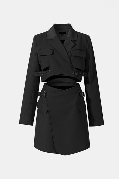 Blue Zone Planet Blazer Mini Elbise